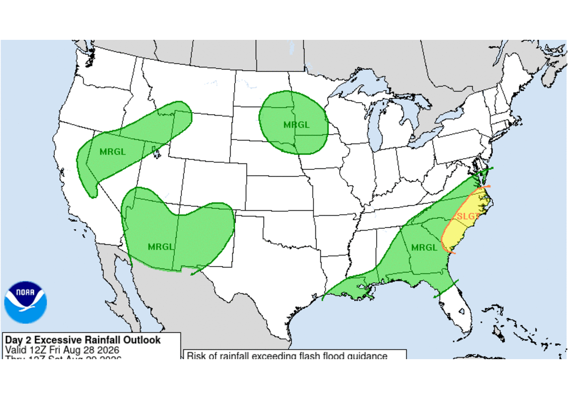 Heavy rain, thunderstorms possible in Beaufort County this weekend. Here’s what to expect