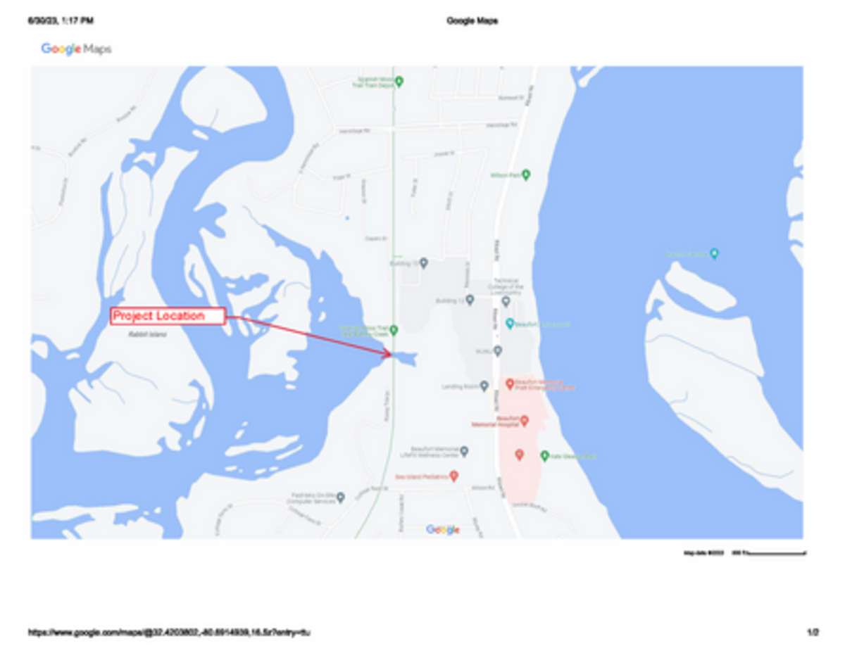 This Spanish Moss Trail between the street crossings at Hermitage Road and Cottage Farm will be closed at times during the next four months while a pedestrian bridge is repaired.