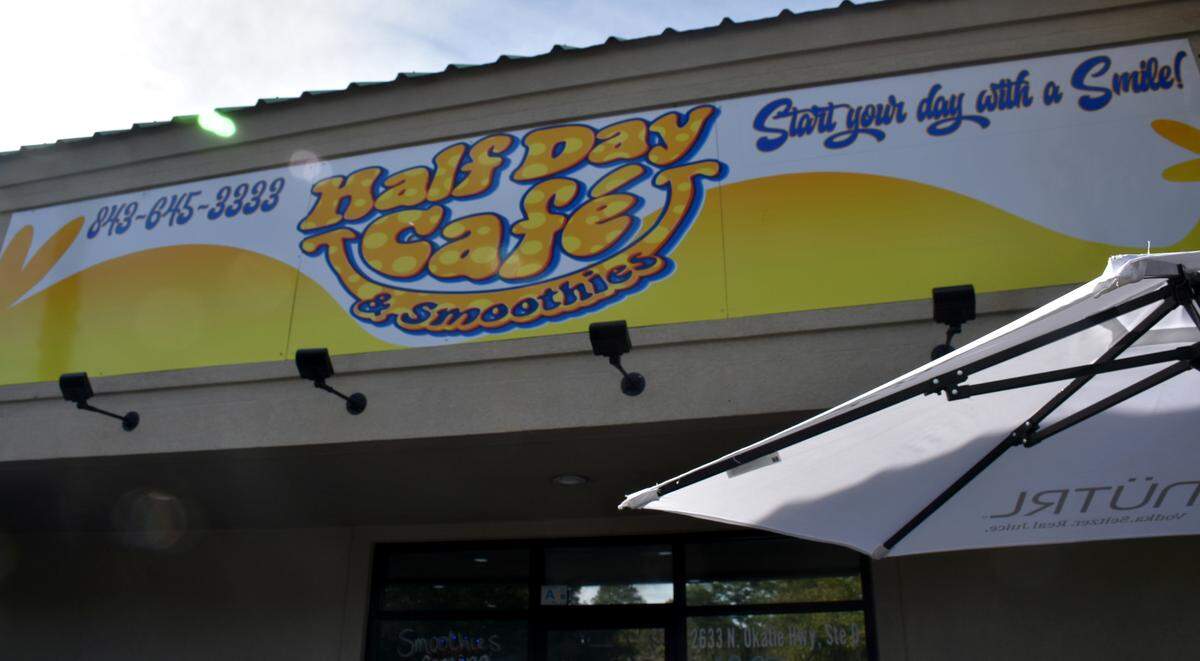 Half Day Cafe opened mid-December along S.C. 170 in the Okatie area.