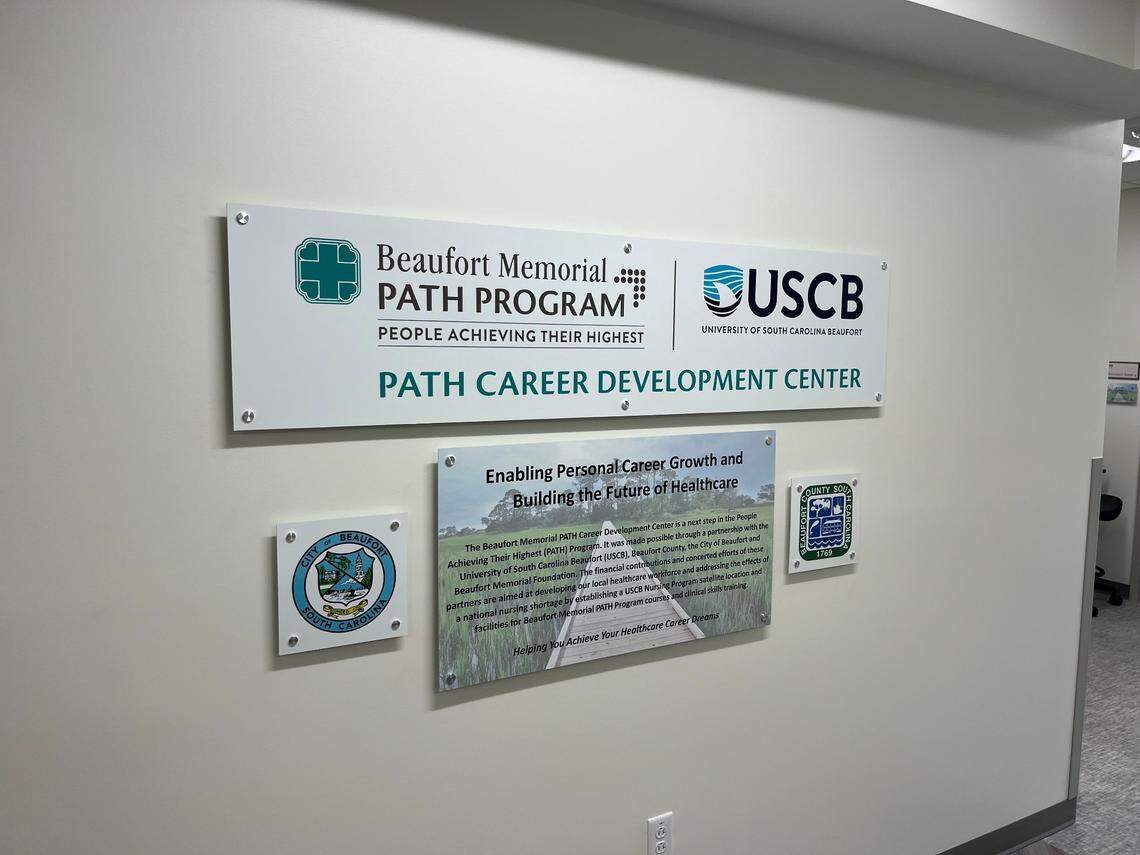 The PATH Program and Career Development Center is located on the second floor of the Medical an Administration Center at Beaufort Memorial Hospital.