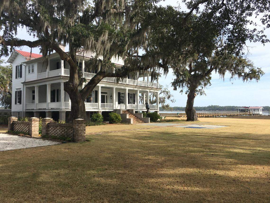 The Edgar Fripp House in Beaufort, also called Tidalholm, built around 1853, added to its lore when it appeared in the 1983 film “The Big Chill.”