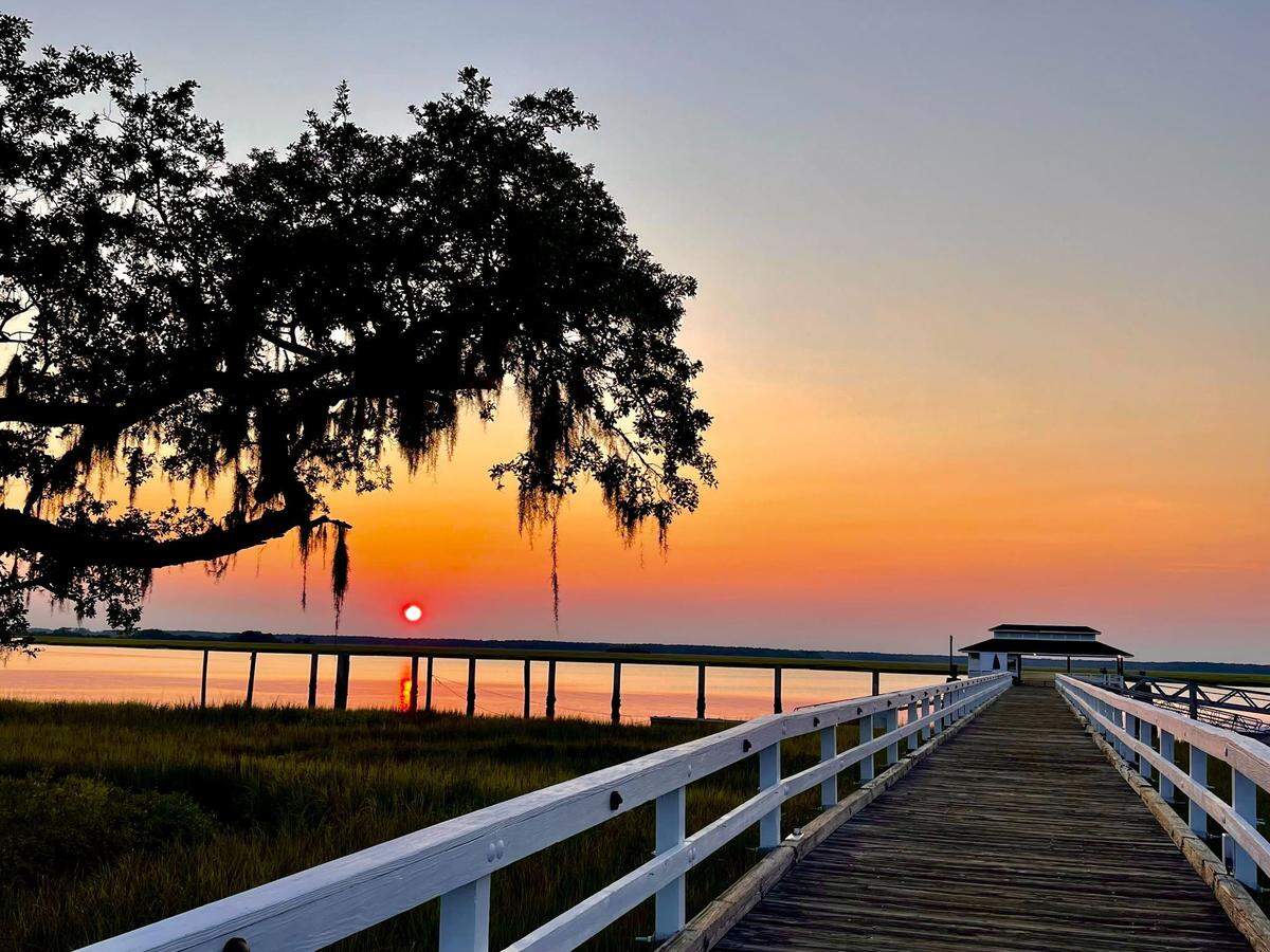 The Melrose Dock on Daufuskie Island.