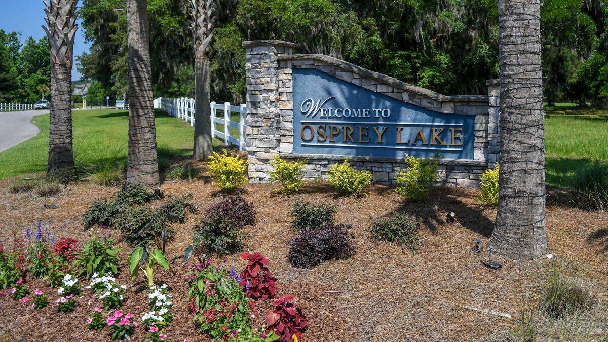 The private community of Osprey Lake is photographed on May 20, 2025, is located along S.C. 315 in Levy, S.C. In April, CFH Monroe submitted an application for a permit to operate a sand mine that abuts the community but would be separated by a 50-foot buffer.