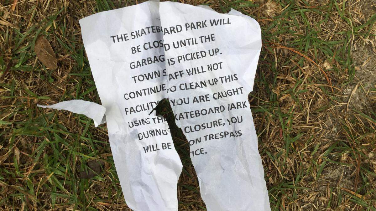 Vandals struck Port Royal's Naval Heritage Park in November and December, damaging a Spanish galleon-themed play set and strewing trash. Park officials have closed the adjoining skatepark until the park is cleaned up.