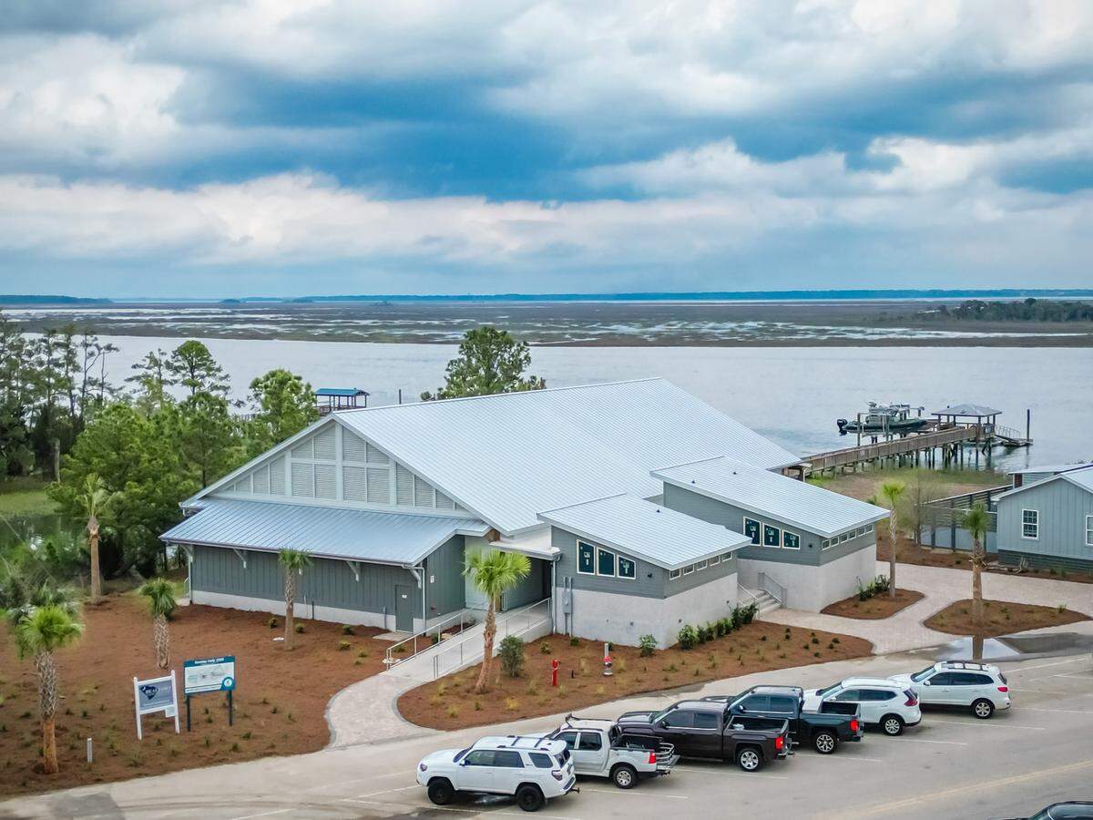 The 9,500-square-foot Weezie Educational pavilion has opened at the Port Royal Sound Foundation’s Dick and Sharon Stewart Maritime Center, a museum and aquarium along S.C. 170 where the highway crosses the Chechessee River.