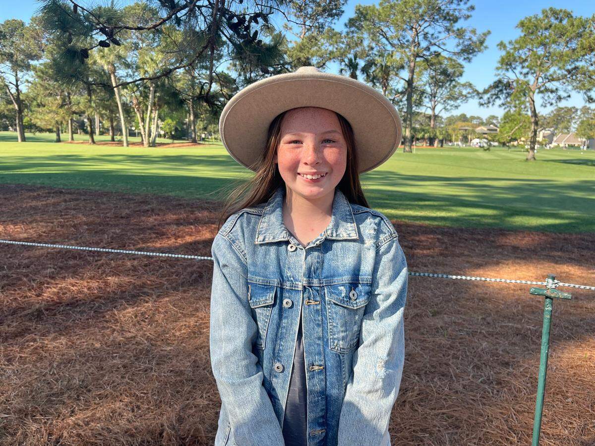 Isabella at the 2025 RBC Heritage Presented by Boeing