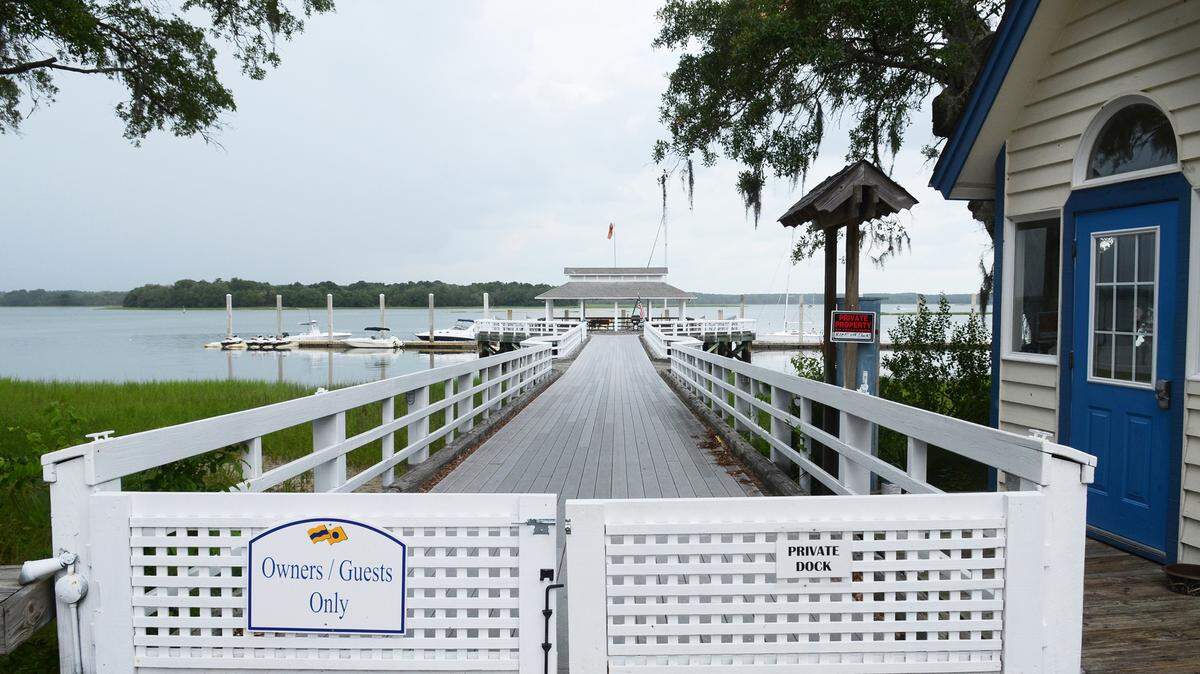 Salty Fare Landing on Squire Pope Road near Hilton Head Plantation's Cypress Gate is photographed on June 19.