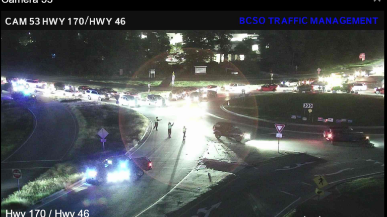 Update: Traffic appears to be moving again after accident on Bluffton roadway