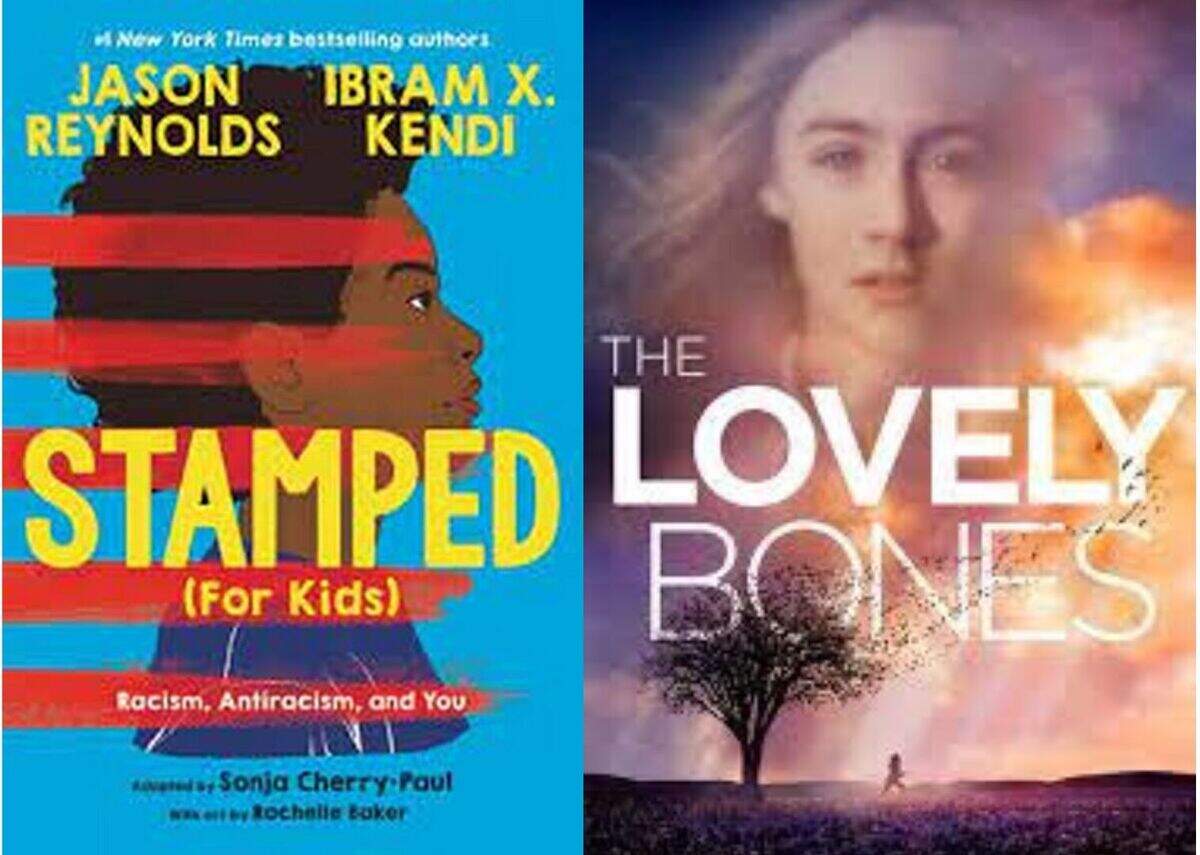 Beaufort County School District formed review committees for “The Lovely Bones” by Alice Sebold and “Stamped: Racism, Antiracism, and You” by Ibram X. Kendi and Jason Reynolds.