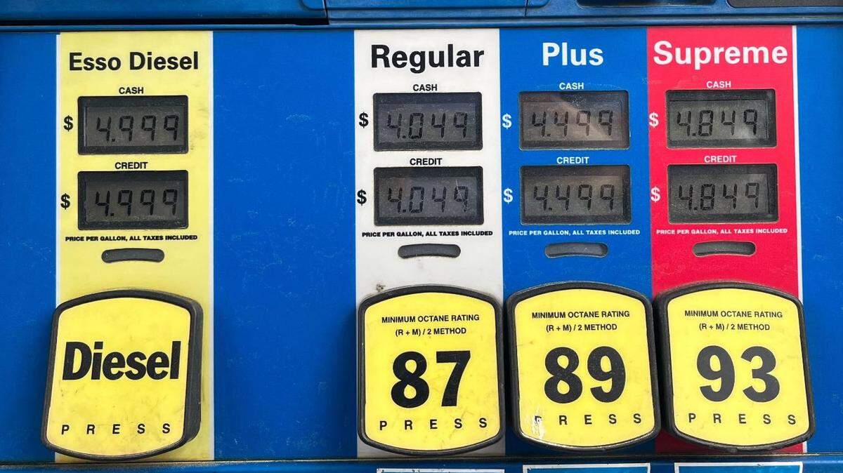 File Photo: Gas prices in Beaufort County topped $4 a gallon on March 9, 2022, for the first time since 2008. Currently gas prices sit around the $3.30 to $3.50 mark