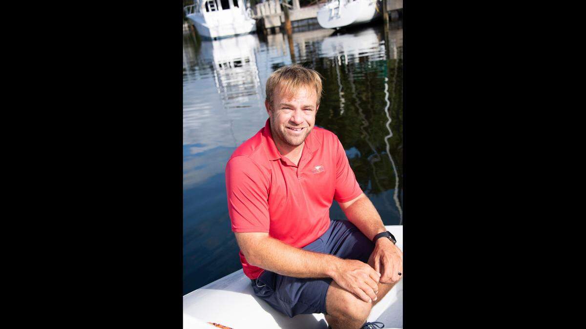 Mark Newman is director of sailing at the South Carolina Yacht Club at Windmill Harbor on Hilton Head.