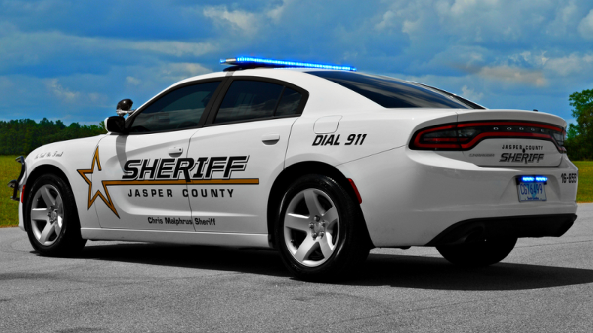 Pictured is a police cruiser for the Jasper County Sheriff’s Office.