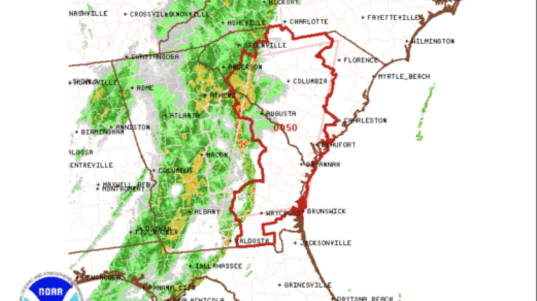 Update: Tornado watch ends in Beaufort County as chance of thunderstorms remains