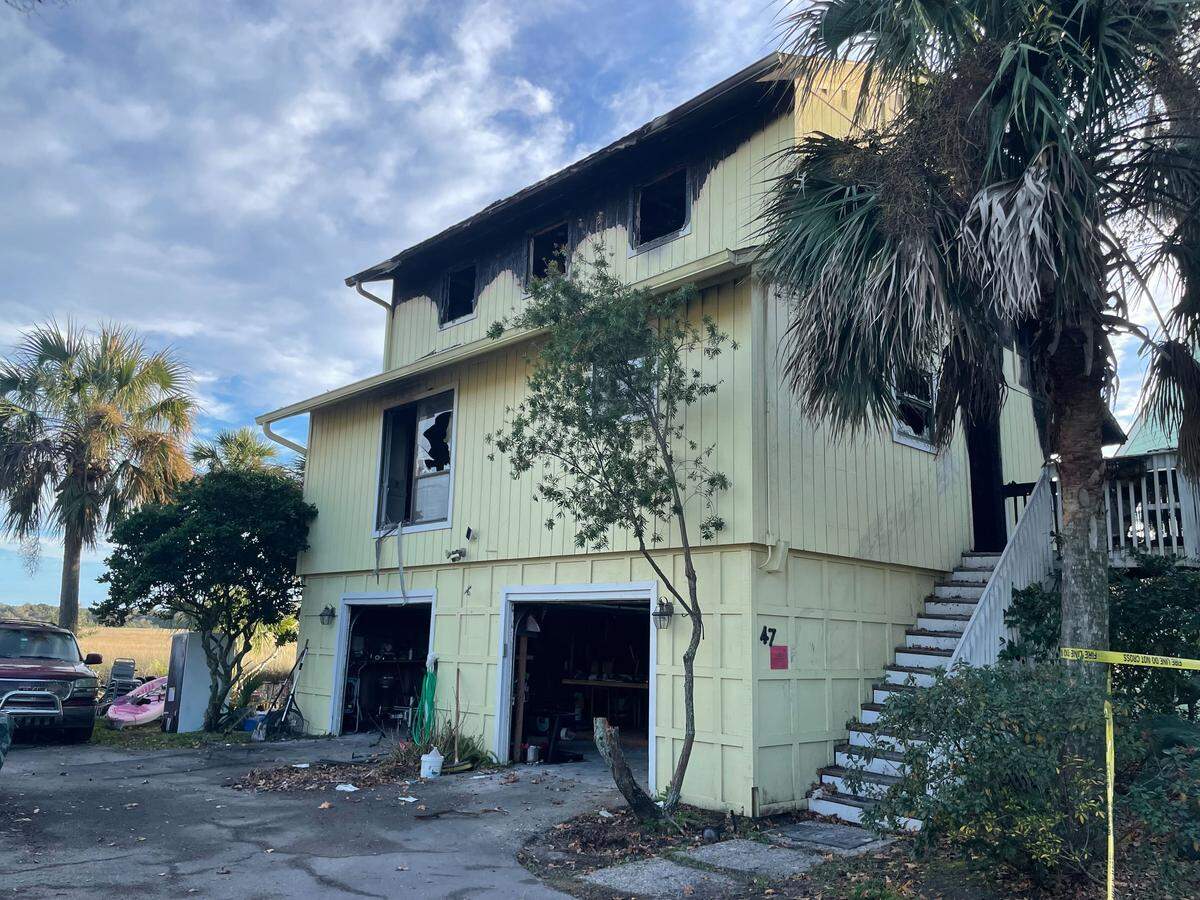 The home of Blake and Maddie Wearren, owners of delisheeyo on Hilton Head, was destroyed in an electrical fire on Dec. 21. The exact cause of the fire is unknown, but police on the scene noted that the Wearren’s Christmas tree was on fire. 