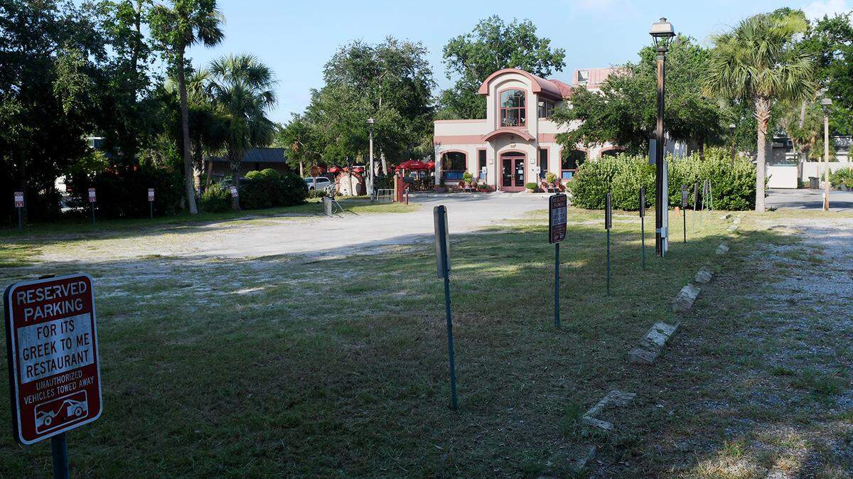 Bill and Barbara Maniotis want to add a two-story building on Lagoon Road in Hilton Head, South Carolina, that will house three to five shops on the first floor and five rental workforce housing units on the top floor. The building would be built on land next to their restaurant, It's Greek to Me.
