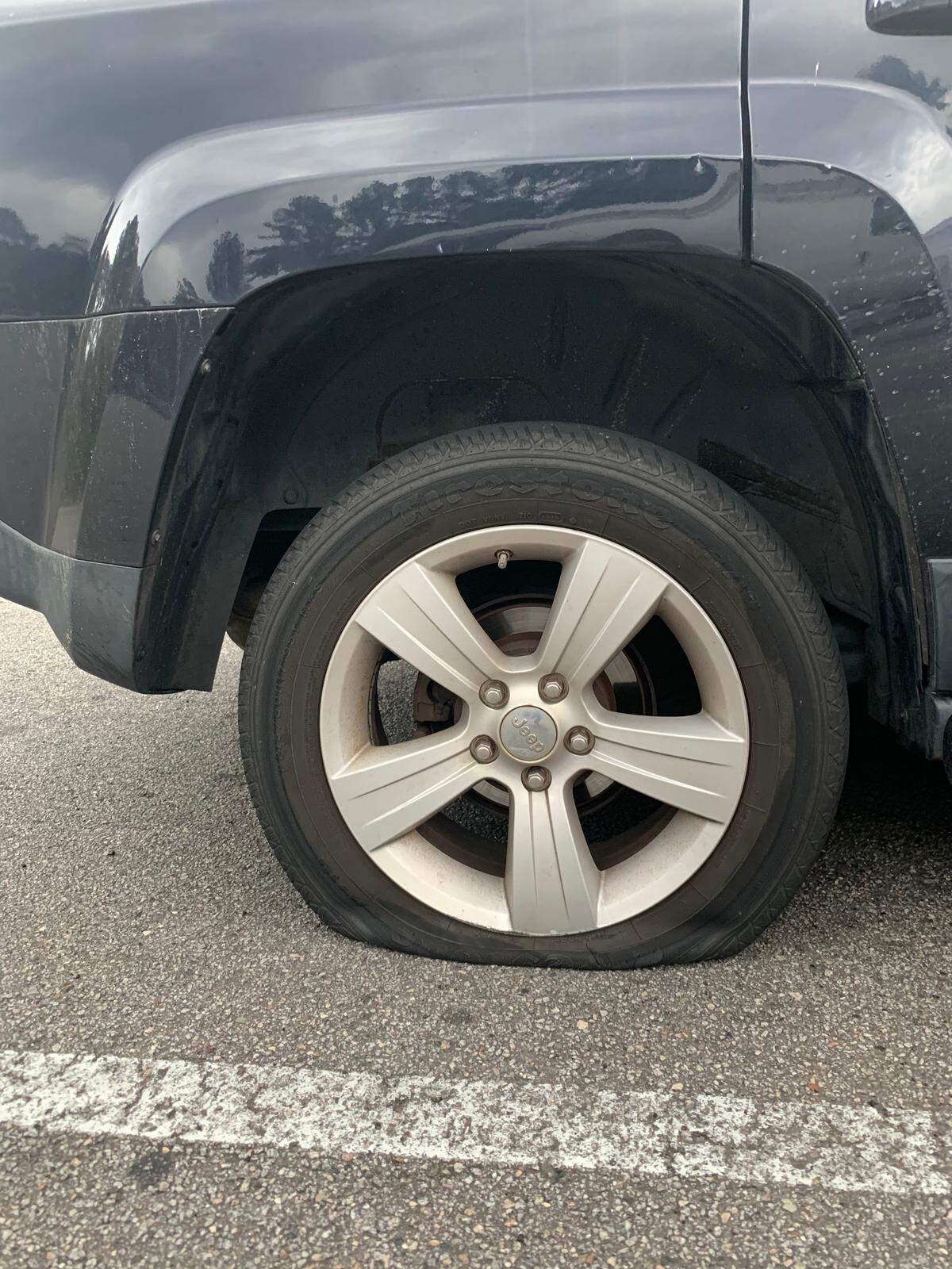 Flat tire