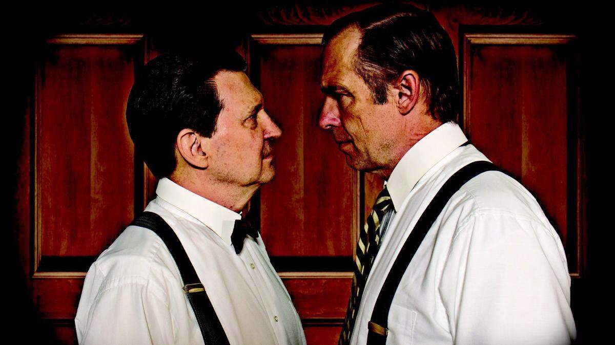 Pictured are Warren Kelley, left, and Kurt Rhoads who are performing in "Inherit the Wind" running from Oct. 6-25 at the Arts Center of Coastal Carolina on Hilton Head Island.