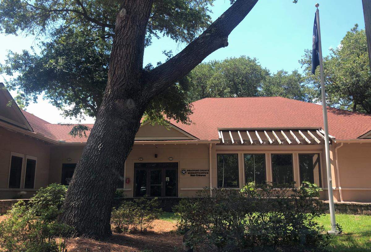 The southern command post for the Beaufort County Sheriff’s Office on Hilton Head Island. The office is located on Shelter Cove Lane mid-island.