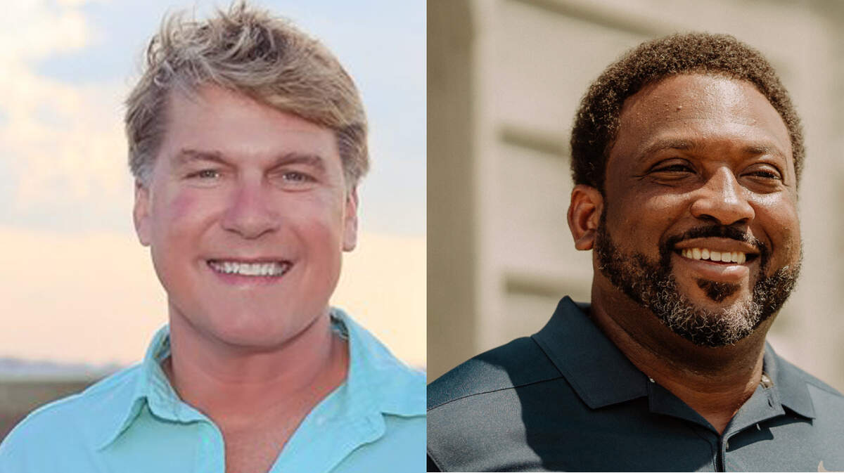 Daniel Anthony, left, is running against incumbent Alex Brown for Hilton Head Island Town Council, Ward 1.