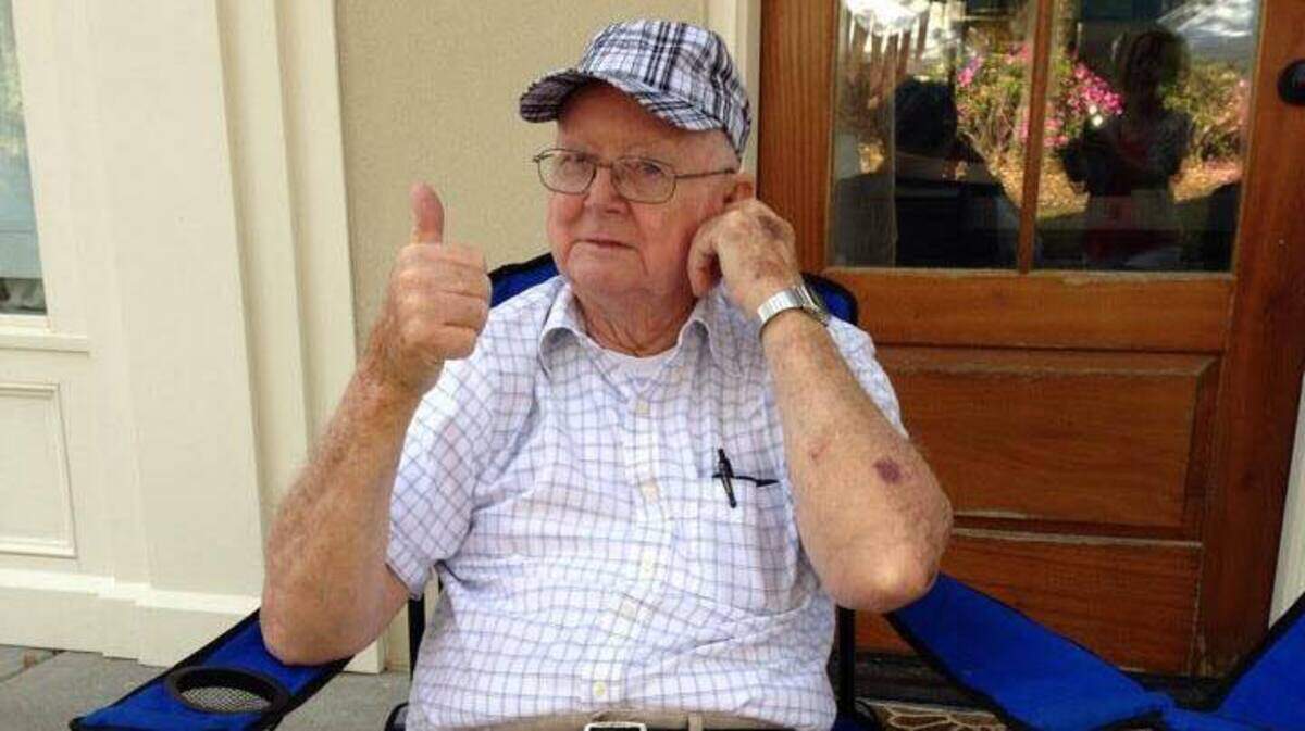 Sonny Bishop of St. Helena Island shows his upbeat attitude in this 2016 photo.