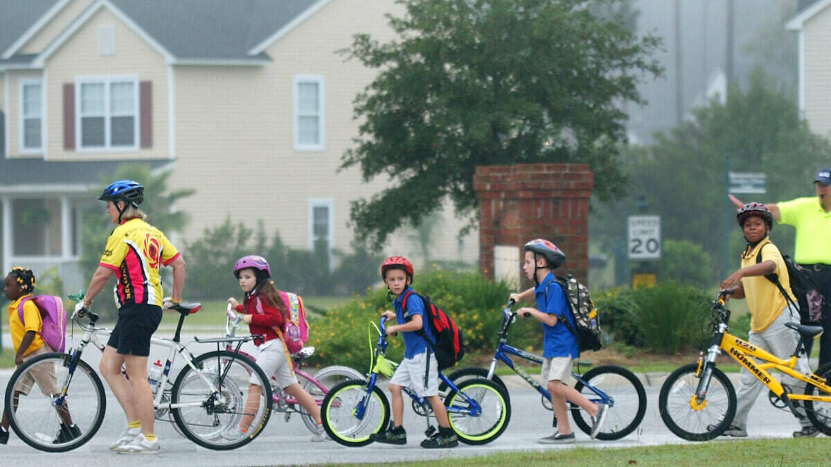 This file photo from the Bluffton public schools campus gives a hint of what might be to come for Bluffton.