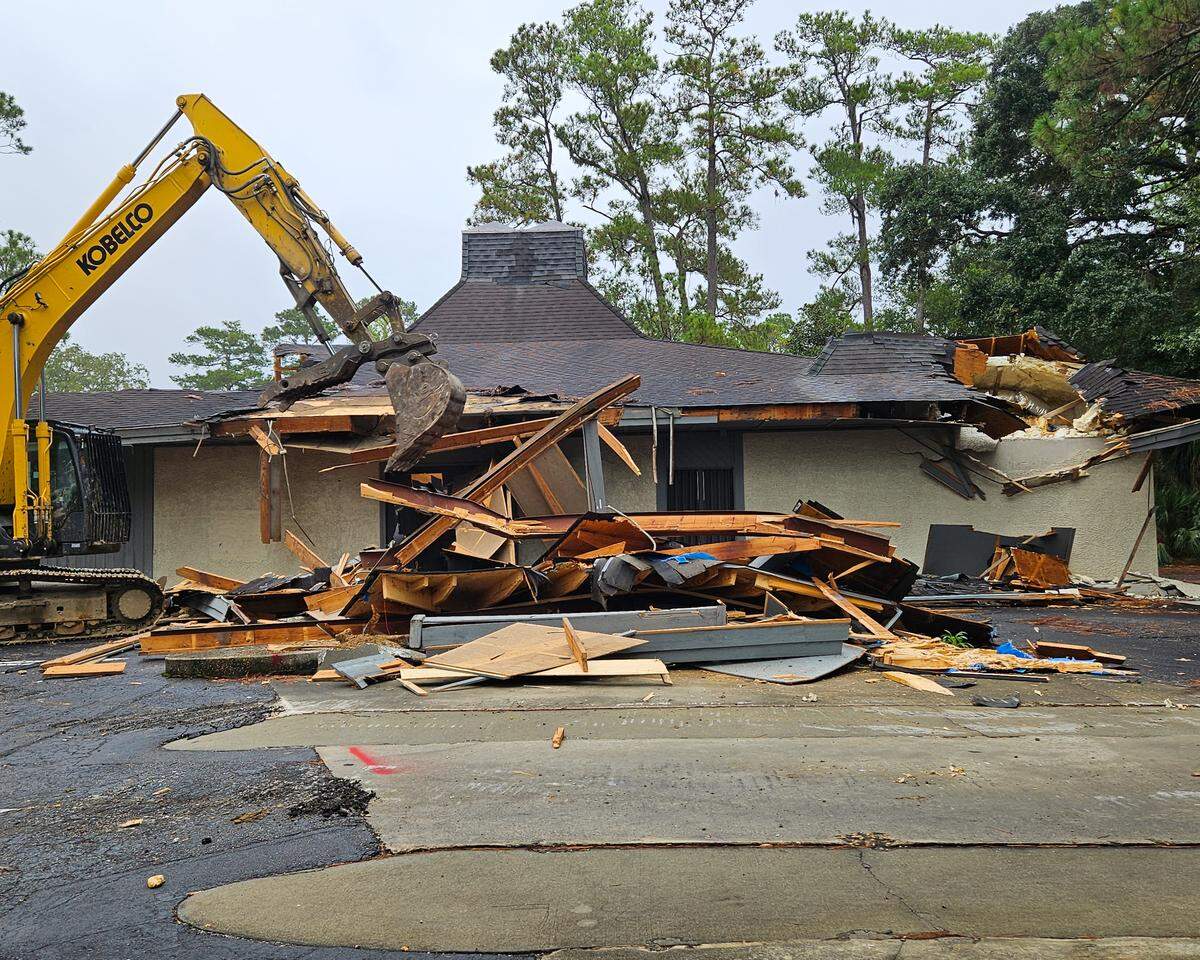 Site work begins at the future spot for Beaufort Memorial Emergency & Urgent Care on Hilton Head.