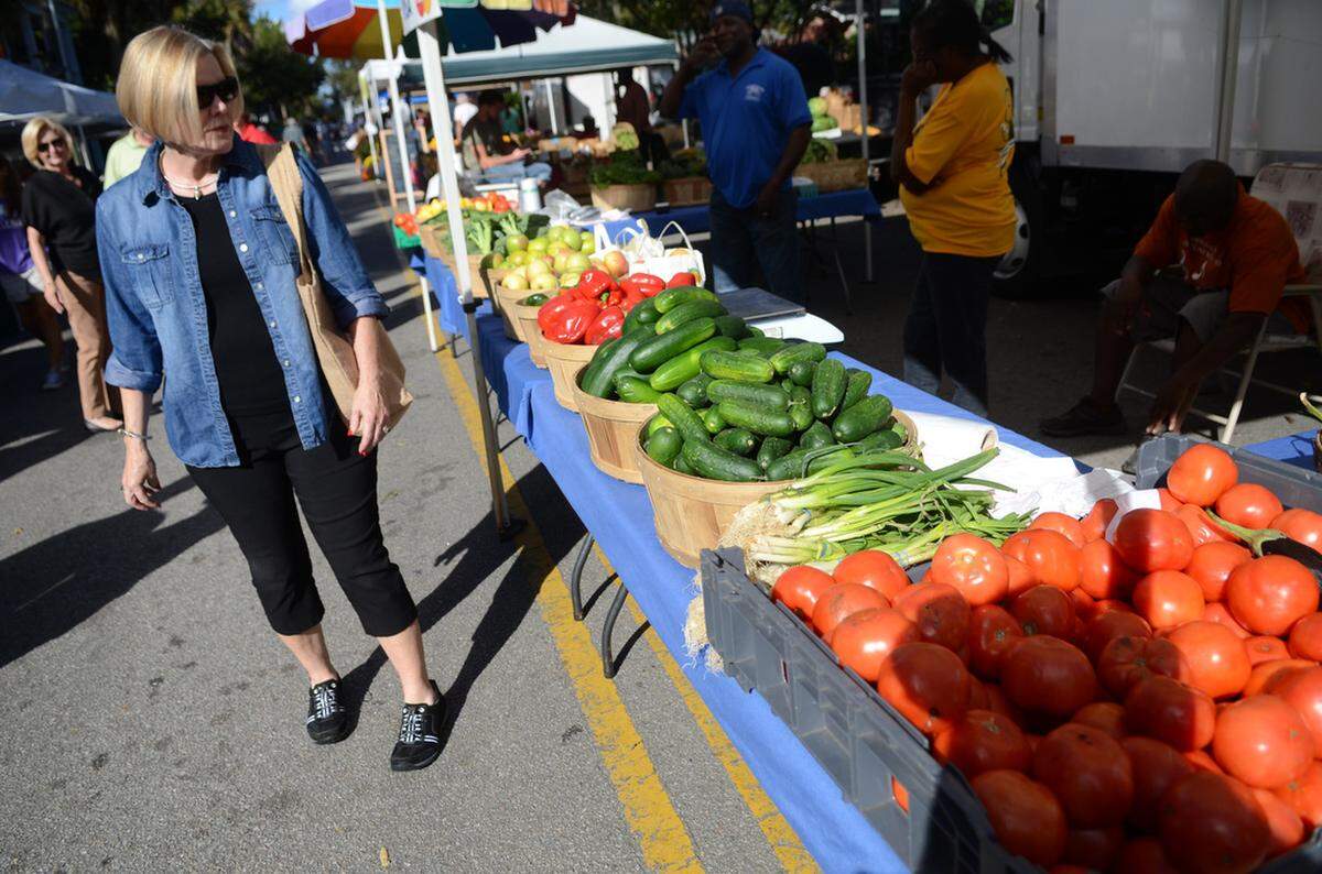 Photos from the Bluffton Farmer's Market, Thursday, Oct. 22, 2015.