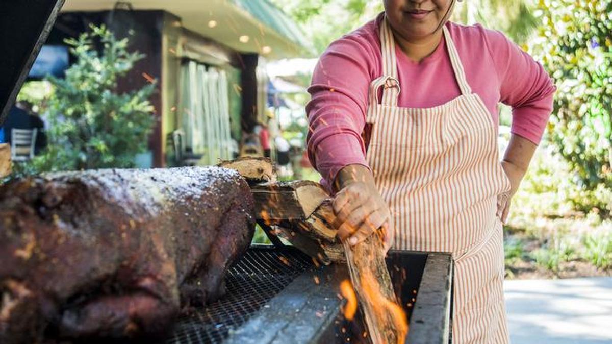 This handout photo shows Chef Orchid Paulmeier at her Hilton Head Island restaurant One Hot Mama’s. Paulmeier, along with three other chefs, was recently selected to be a 2016 South Carolina Chef Ambassador at the upcoming James Beard House in New York City. The South Carolina Chef Ambassador program was developed to bring awareness to the state's food offerings and culinary talent, while also highlighting the state as a travel destination.