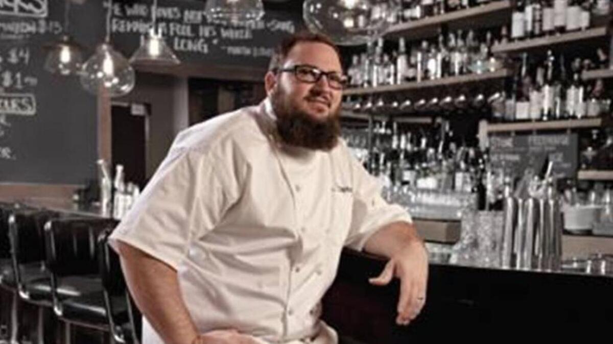 Clayton Rollison, owner/chef at Lucky Rooster.