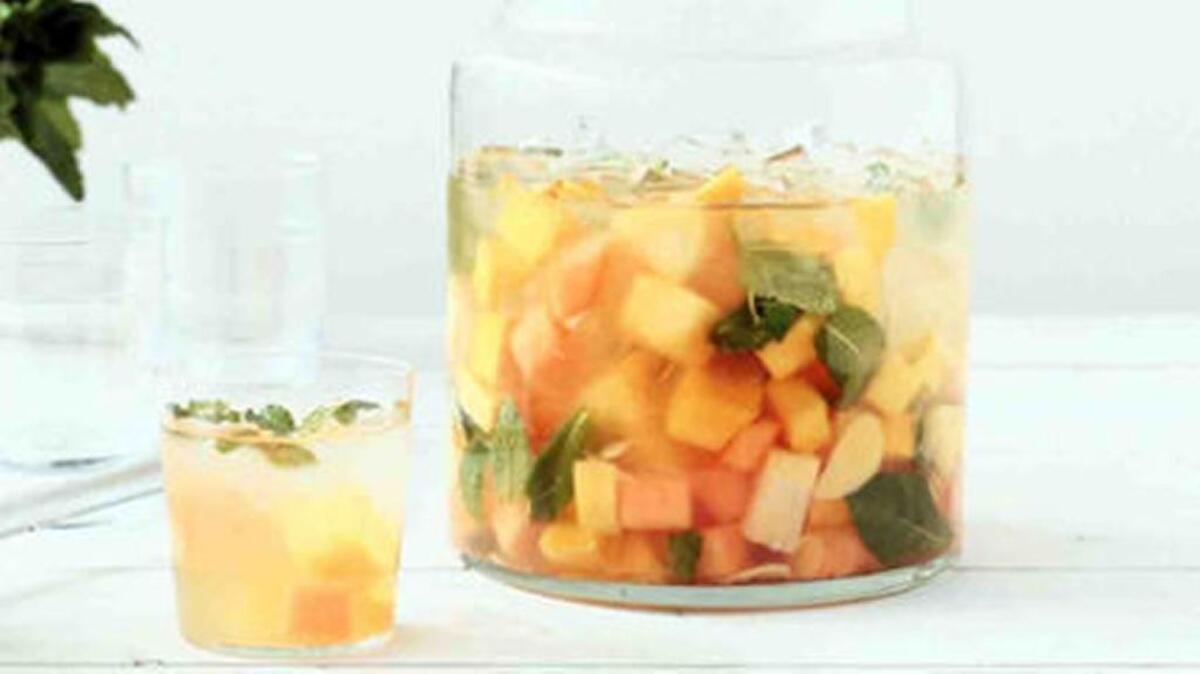 A sparkling summer sangria from Sarah Carey.