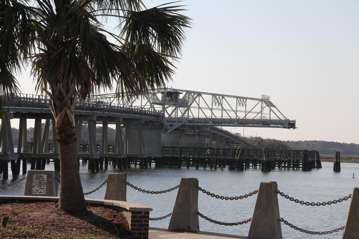 Bill Box took this photo of Beaufort’s Richard V. Woods Memorial Bridge, which spans the Beaufort River.