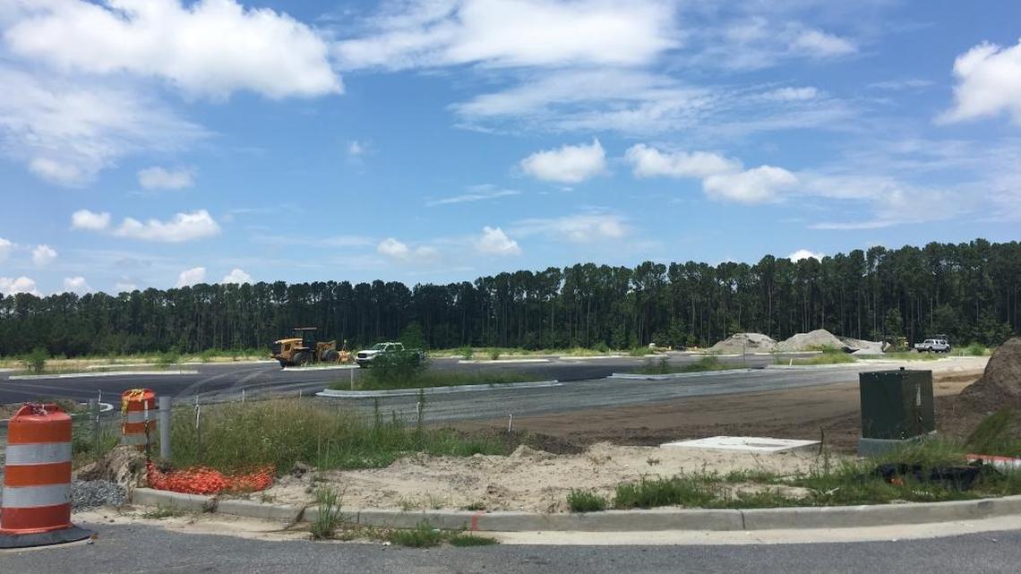 Work has halted for Kroger at Buckwalter Place