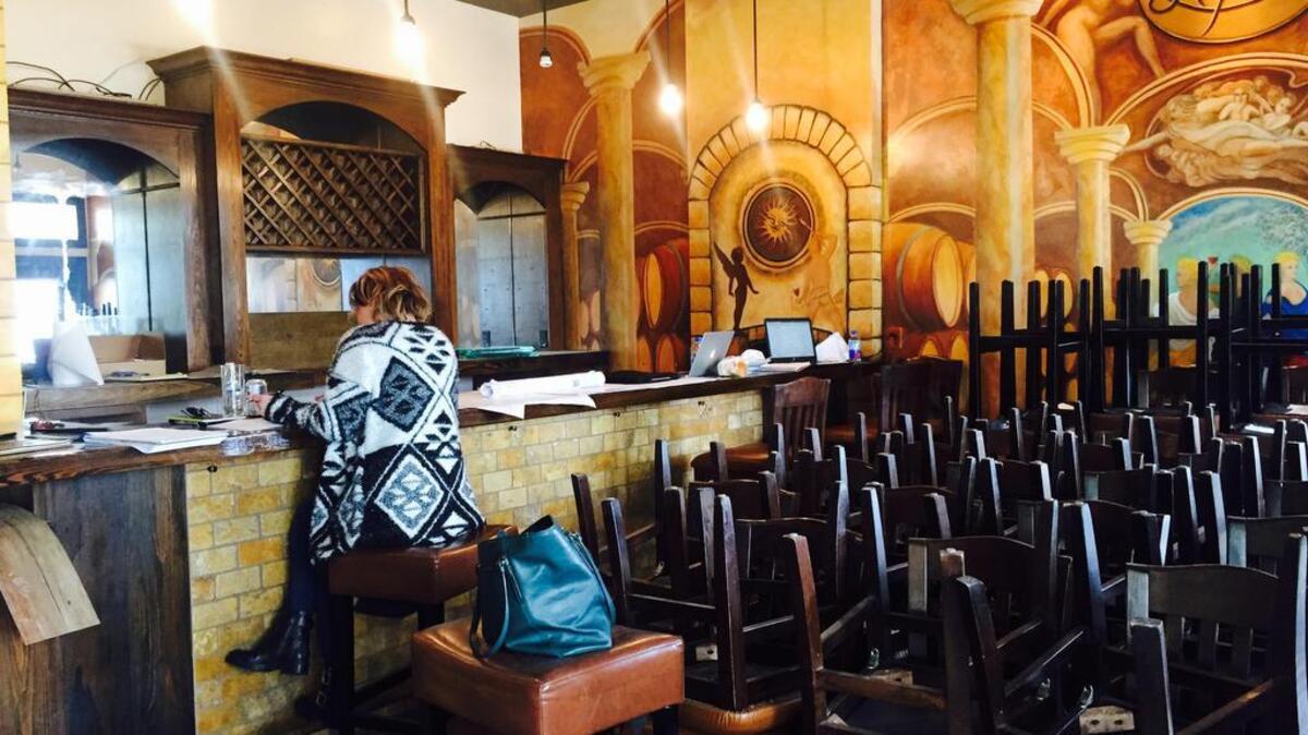 The inside of Napoli Bistro Pizzeria on Bluffton Road is undergoing a transformation to become The Original 46 Gastropub.