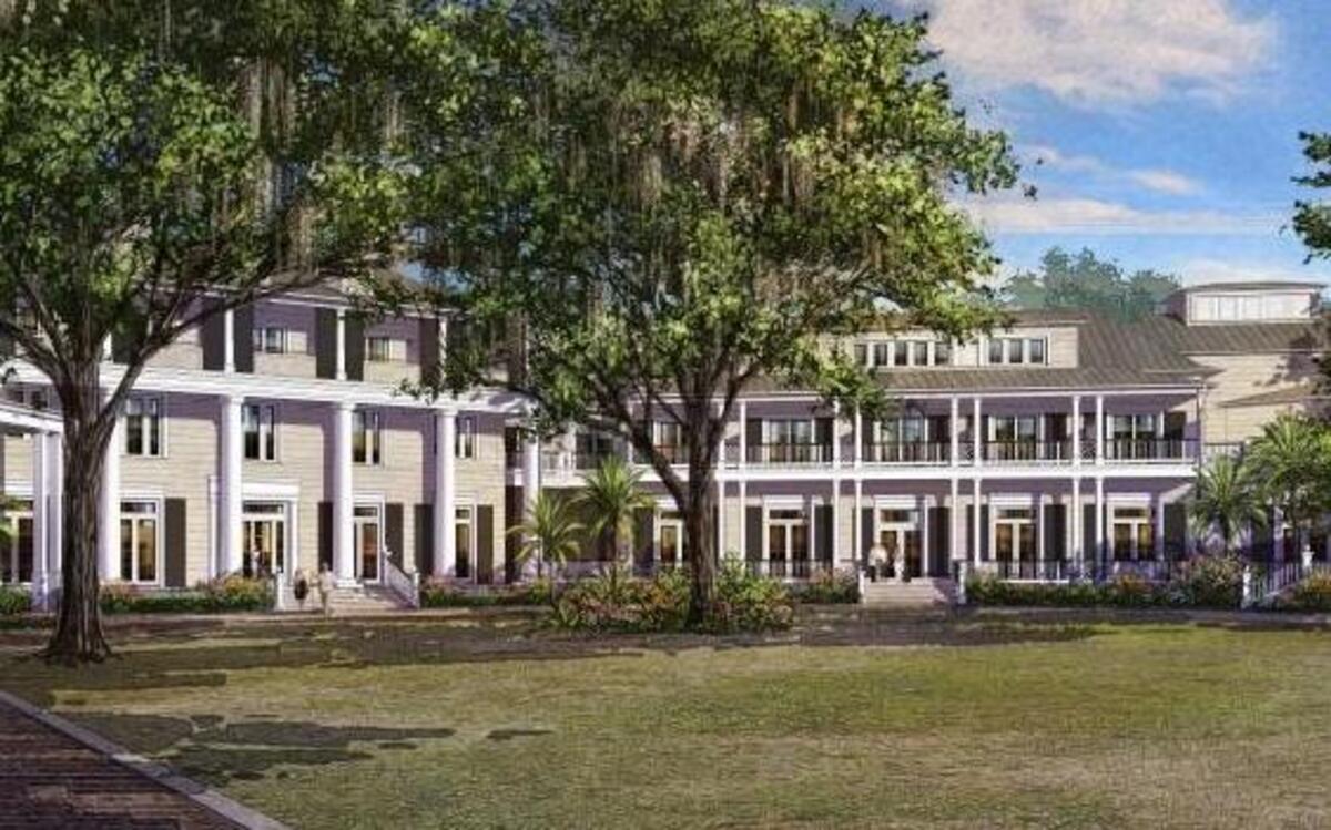 A rendering of the expanded Montage Palmetto Bluff resort which will include 200 new hotel rooms, a spa and three restaurants.