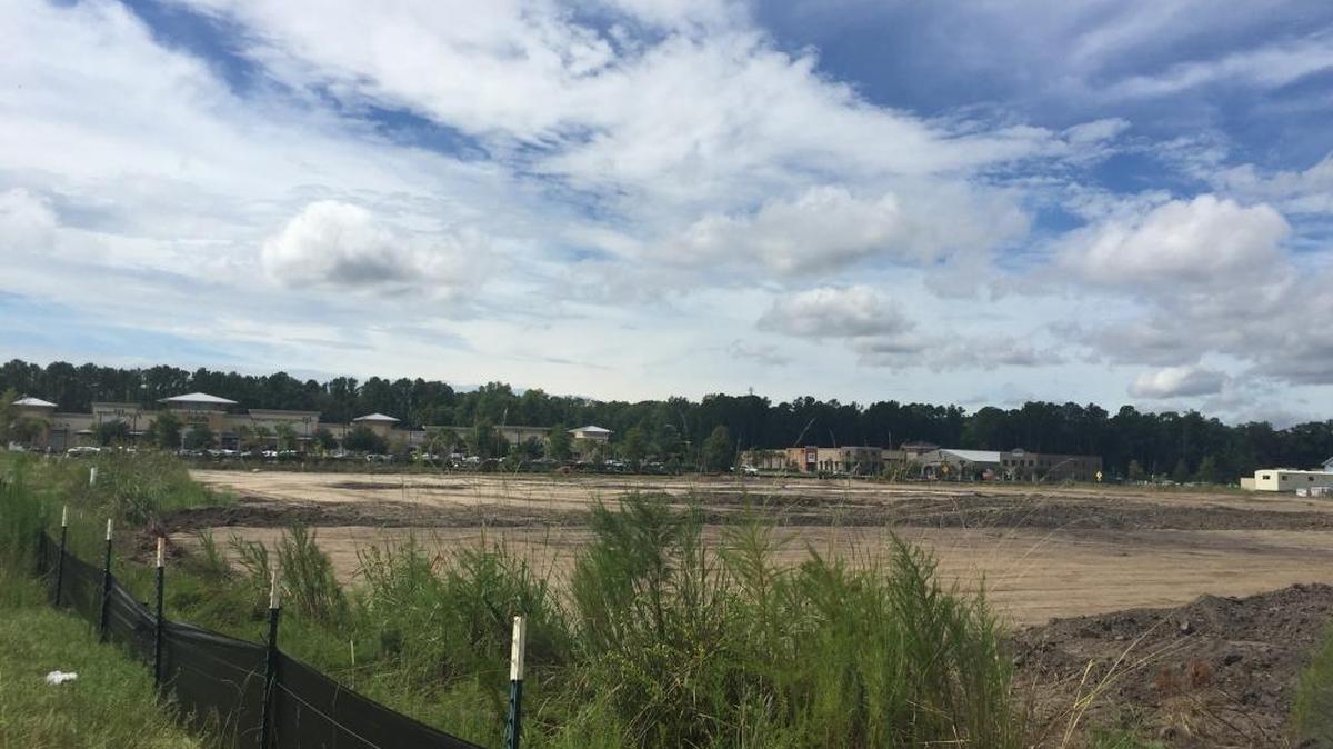 The cleared site at Buckwalter Place shopping center in Bluffton where a 113,000-square-food Kroger Marketplace is planned to neighbor an already existing Publix.