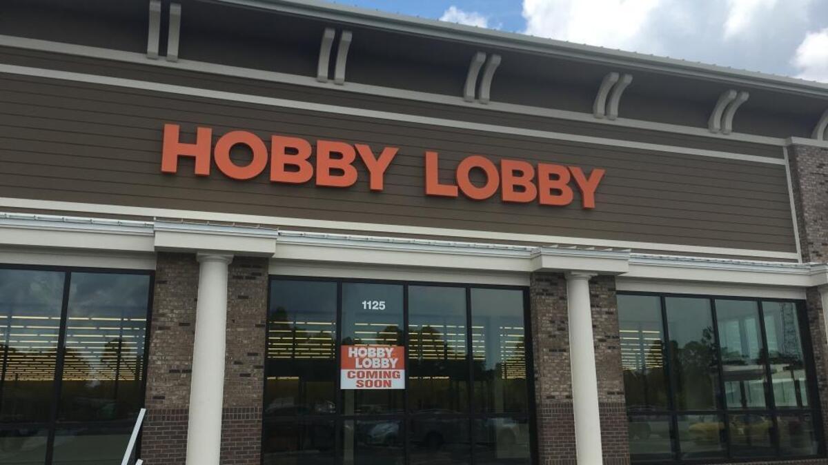 Hobby Lobby is set to open early August.