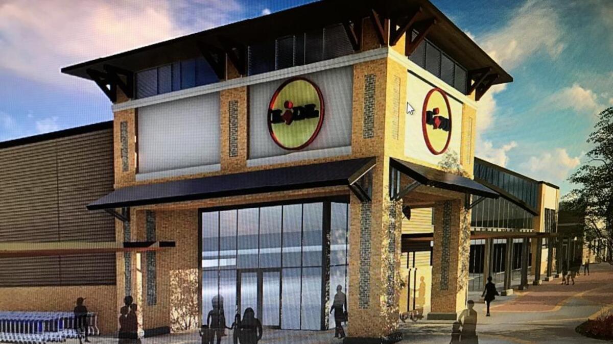 A rendering of what Lidl could look like if built at Sea Turtle Market Place on Hilton Head Island has been submitted to the Town.