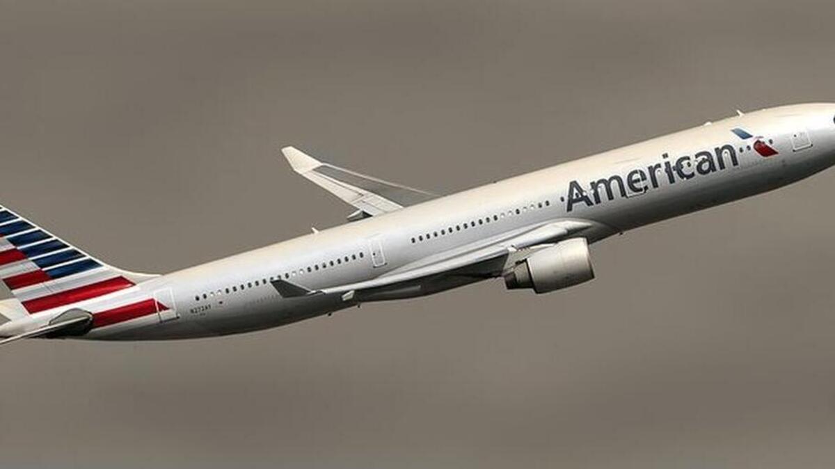 American Airlines stock photo