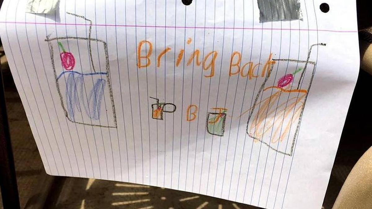 Greenville South Carolina resident Christi Wagner submitted this photo of a sign that her 7-year-old child drew to bring back Pool Bar Jim’s at the outside pool at the Marriott Grande Ocean Resort on Hilton Head Island. Photo courtesy of Christi Wagner