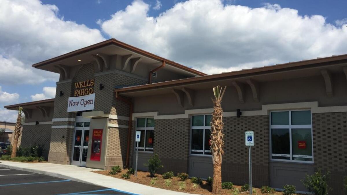 The new Wells Fargo Bluffton Branch is now open on Bluffton Road. The bank will have a ribbon-cutting ceremony on Thursday.