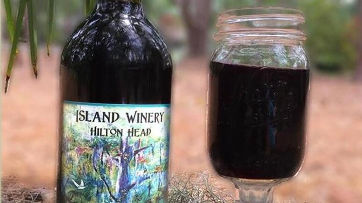 Elderberry Honey Wine is available for a limited time at Island Winery.