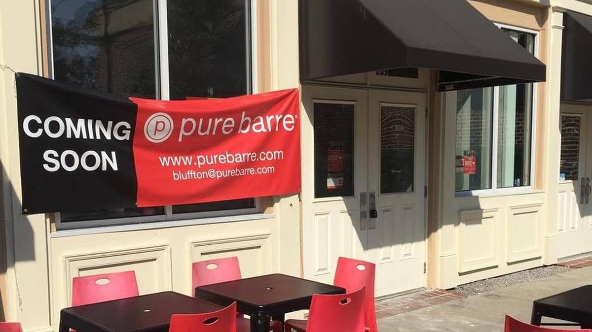 The wait for Pure Barre is over, it opened Saturday in Bluffton.