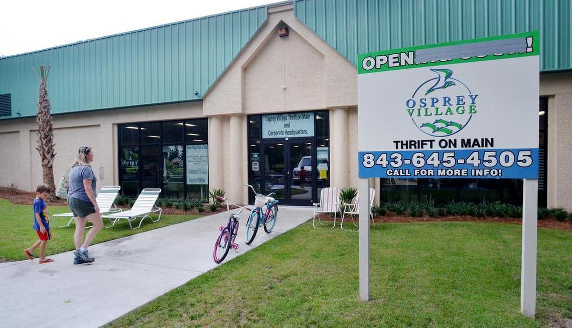 This 2017 file photo shows the Osprey Village Thrift on Main store on Hilton Head Island.