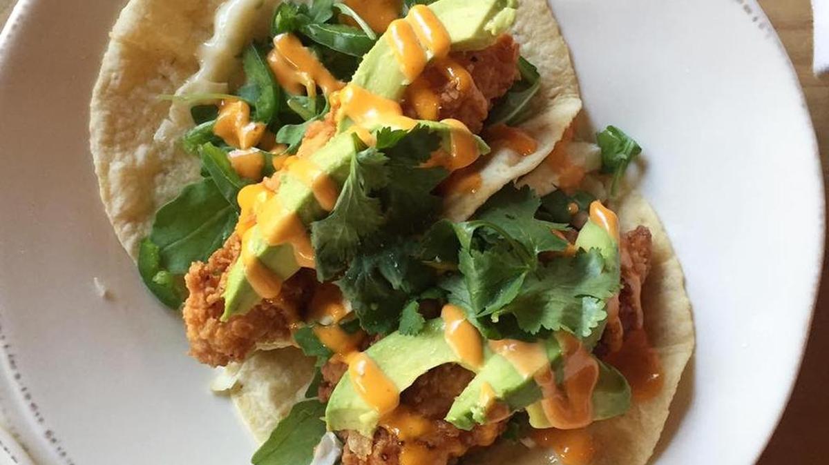 Chow Daddy’s fried chicken tacos are one of the dishes to be featured on The Travel Channel.