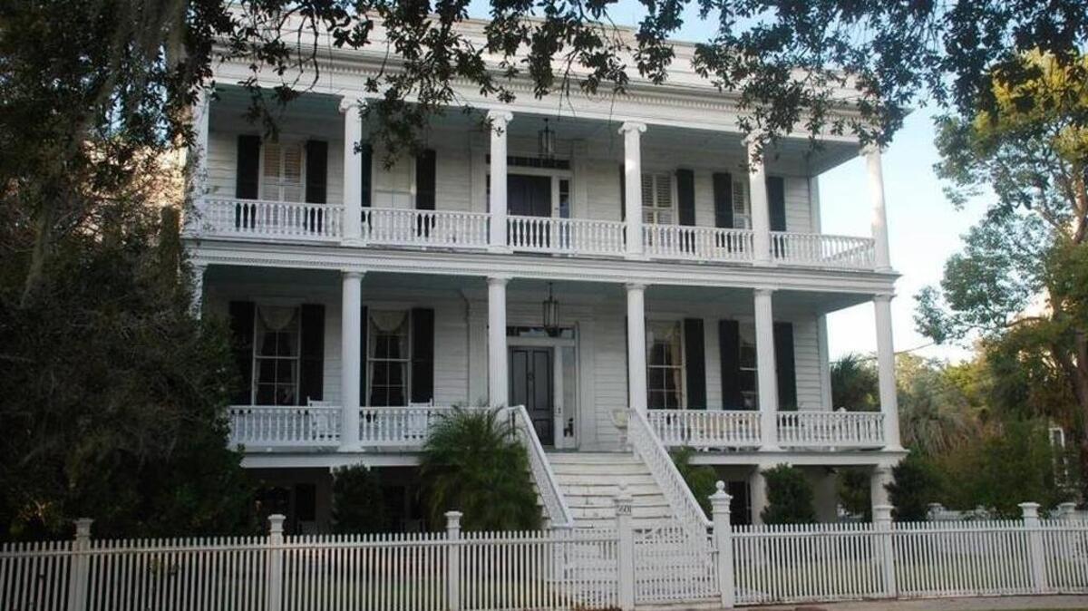 The Lewis Reeve Sams House, 601 Bay St., Beaufort.