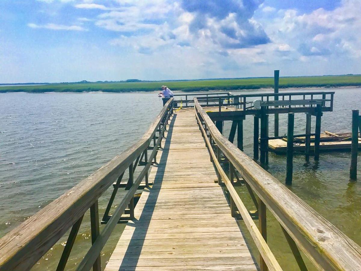 A view of Daufuskie Island, South Carolina where John Mellencamp owns a waterfront home.