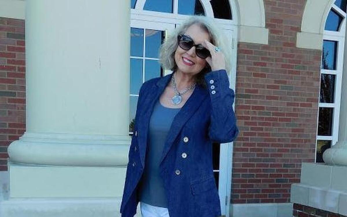 Fashion and lifestyle blogger Susan Street “after” FiftyNotFrumpy.com.