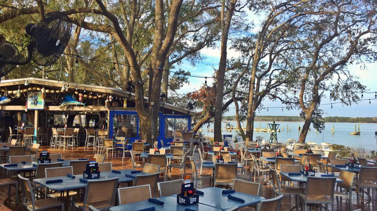 Brittany Shane, a SERG Restaurant Group spokesperson, said Tuesday that the area between Skull Creek Boathouse and the new restaurant, Skull Creek Dockside Restaurant, will have a playground for children, activities for adults and a stage when completed.