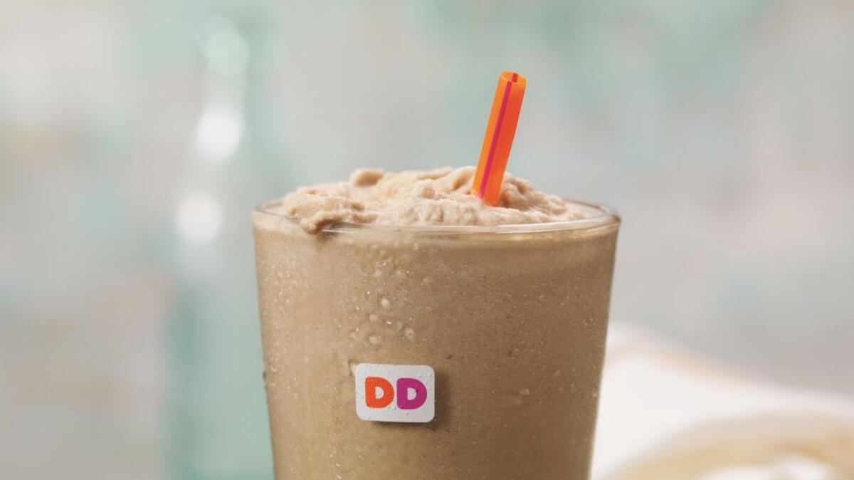 Dunkin’ Donuts is offering free samples of its new frozen coffee until 2 p.m. on Friday, May 19.