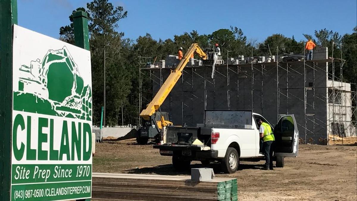 Work on this new store has started in Hardeeville